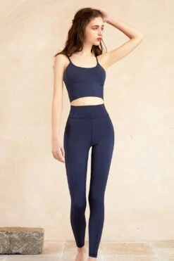 RUBY Longline YOGA Bra - Dark Blue -Layer Outfit 11481103532113 5