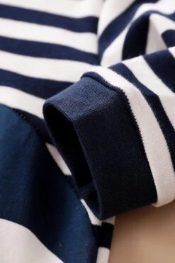 Striped Penguin Print Jumpsuit And Hat 15 Striped Penguin Print Jumpsuit And Hat -Layer Outfit 12183907860558 4