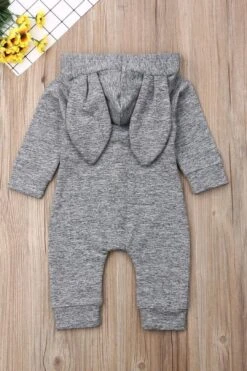 Baby Girl Boy 3D Ears Hooded Warm Jumpsuit 17 Baby Girl Boy 3D Ears Hooded Warm Jumpsuit -Layer Outfit 12693257551915 6