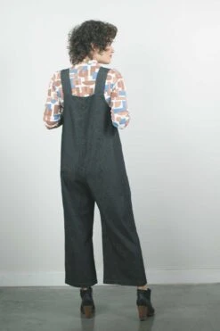 The New World Jumpsuit No. 2, Black Denim -Layer Outfit 12817009442905 4