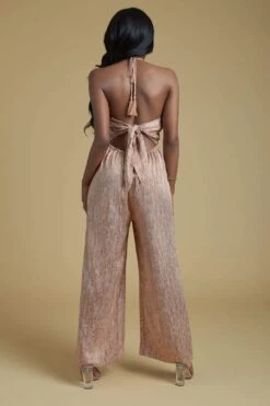 'Marlowe' Halter Jumpsuit -Layer Outfit 12850051645506 3