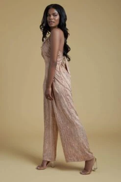 'Marlowe' Halter Jumpsuit -Layer Outfit 12850052038722 4