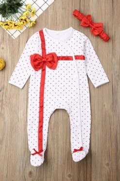 Baby Girl Boy Xmas Gift Jumpsuit 12 Baby Girl Boy Xmas Gift Jumpsuit -Layer Outfit 13435296907335 3