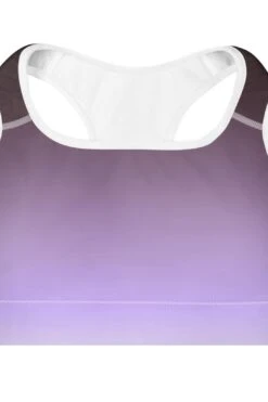 Penny Purple Ombre Sports Bra