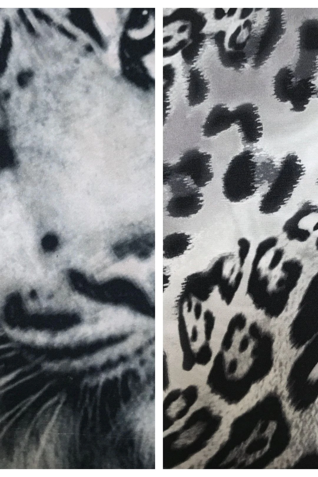 SPORTS BRA BRALET WHITE TIGER/SNOW LEOPARD 6 SPORTS BRA BRALET WHITE TIGER/SNOW LEOPARD - Image 4