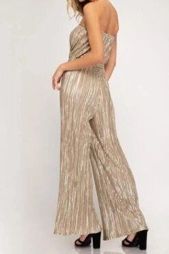 LET'S PARTY PLEATED JUMPSUIT -Layer Outfit 13666365112459 6