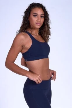 Stealth Sports Bra - Navy -Layer Outfit 13673315008570 3