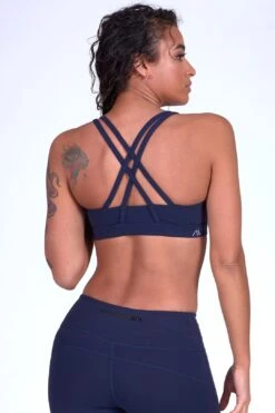 Stealth Sports Bra - Navy -Layer Outfit 13673315074106 2