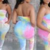 Sweet Tie Dye Jumpsuit Milkshake 2 Sweet Tie Dye Jumpsuit Milkshake -Layer Outfit 14011999354974 1