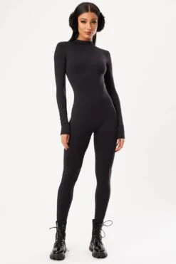 Snowy Jumpsuit - Black