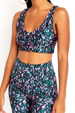 Layered Graffiti U Bra