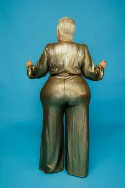 Gold Regal Collection Jumpsuit -Layer Outfit 14280553332834 3