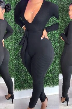 Perfect Fit Jumpsuit Black