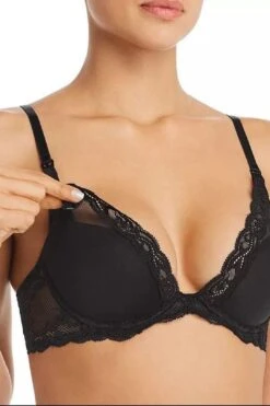 Natori Feathers Underwire Nursing Plunge Bra