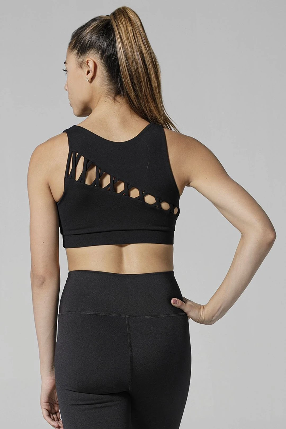 Back In Business Black Sports Bra 3 Back In Business Black Sports Bra