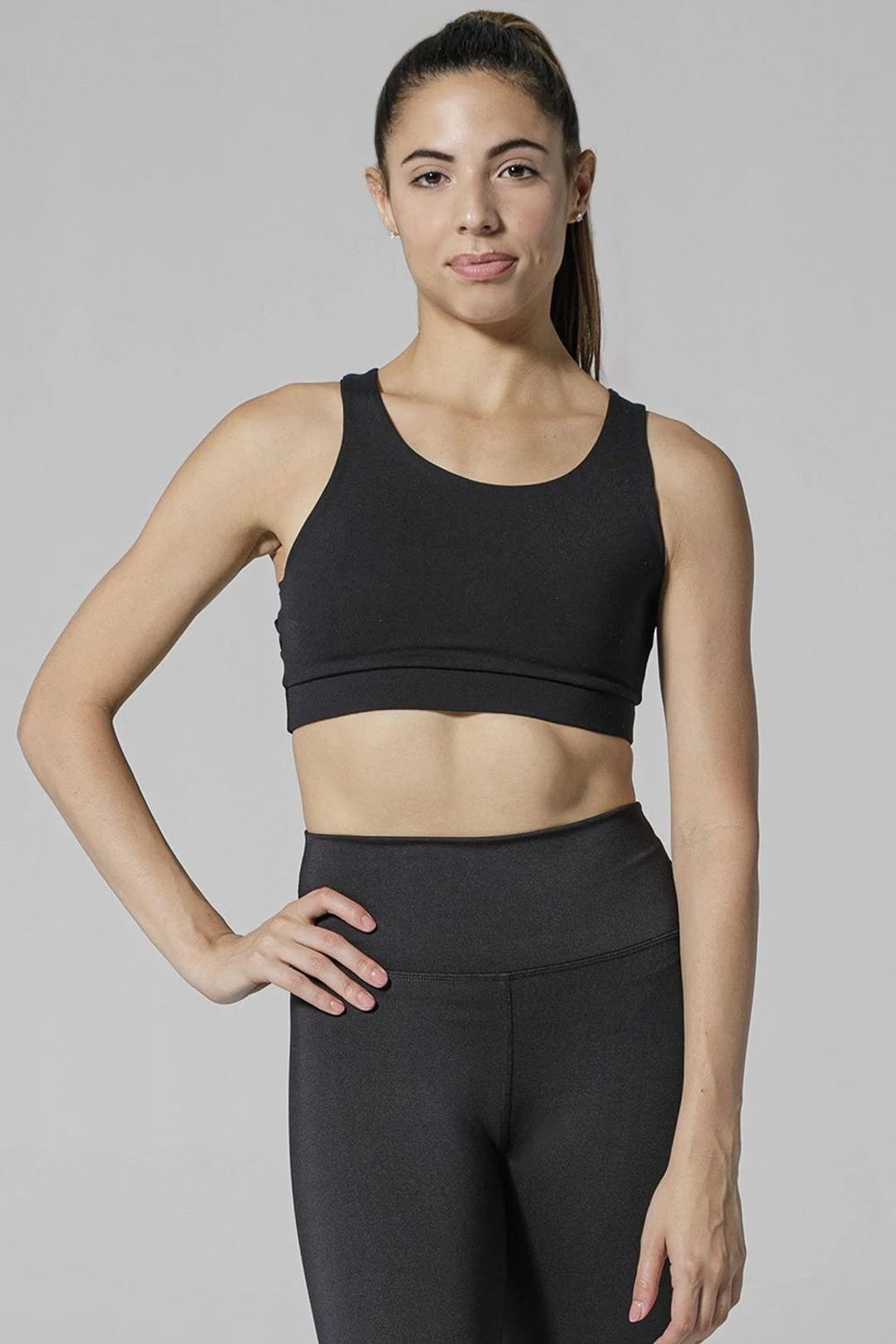 Back In Business Black Sports Bra 4 Back In Business Black Sports Bra - Image 2
