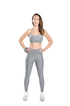 Suede T-Back Bra - Stone -Layer Outfit 14641808834660 3