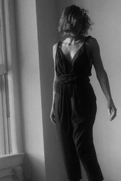 Infinite Rope Jumpsuit In Ivory Cream -Layer Outfit 14899916079242 5