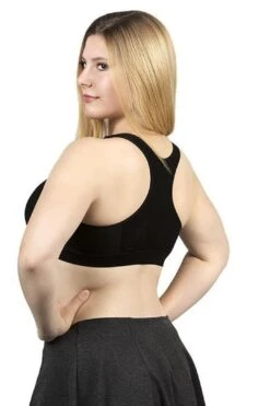 Comfort Bamboo Travel Bra Racerback With Secret Pockets