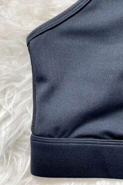 Lucie - HIIT Scalloped High Impact Nursing Sports Bra (Noir) -Layer Outfit 15268701929590 14