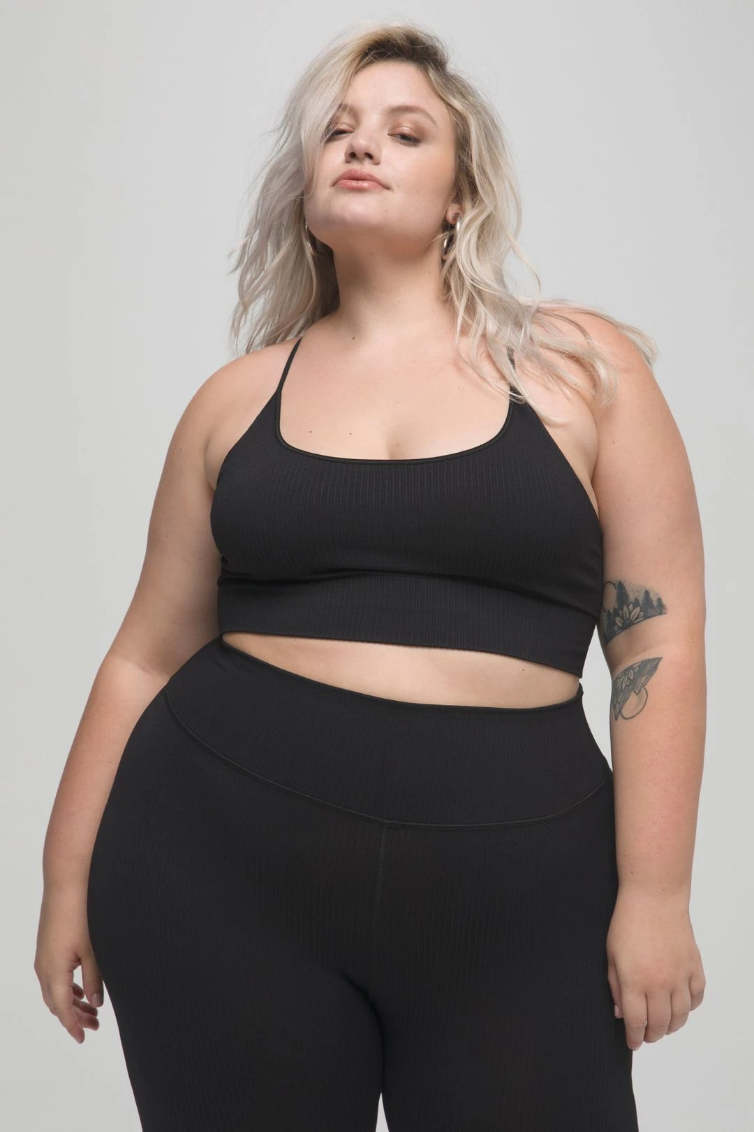 SEAMLESS RIBBED BRA | BLACK001 12 SEAMLESS RIBBED BRA | BLACK001 - Image 10