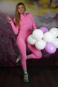 'Pink Spy' Jumpsuit -Layer Outfit 15282575769667 3