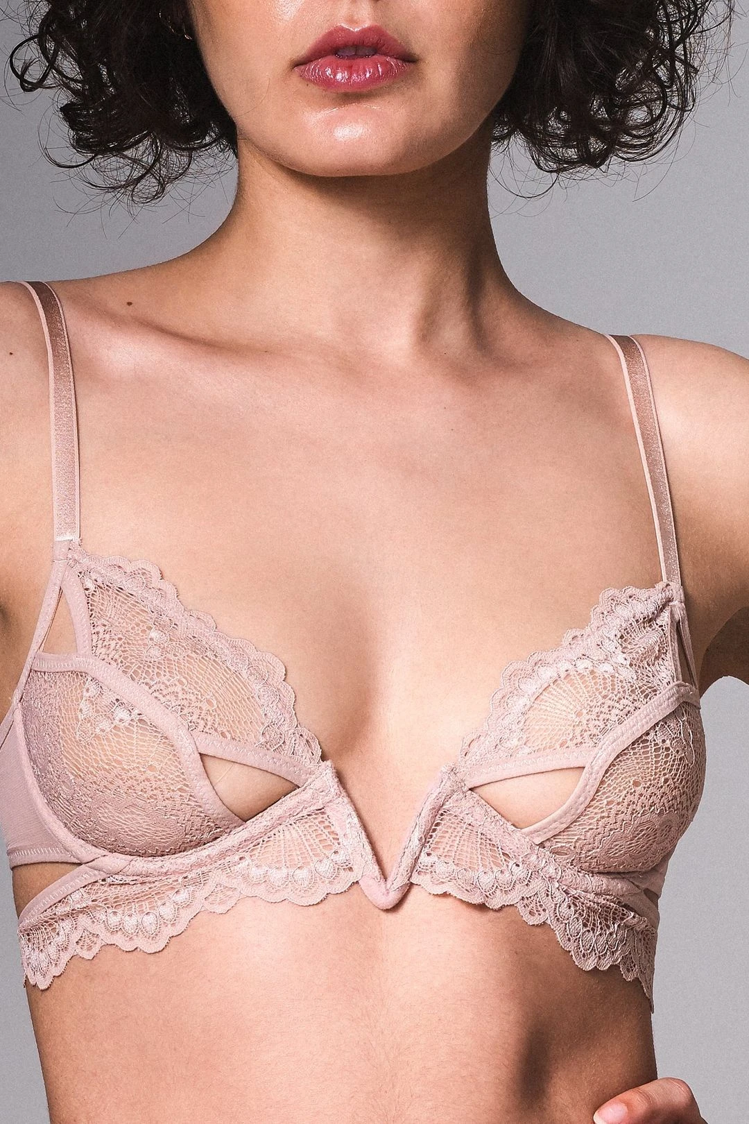 Kane V-Wire Bra - Blush 4 Kane V-Wire Bra - Blush - Image 2