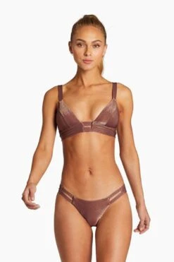 Neutra Bralette Top - Supernatural Metallic