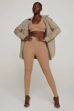 ESSENTIAL SCOOP BRA | PUTTY001 -Layer Outfit 15480537415763 11