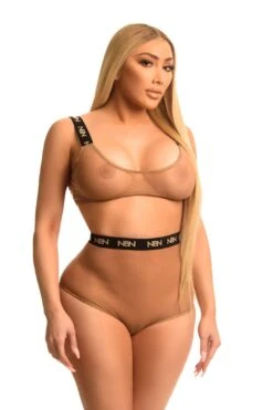 NUDE NBN SHEER MESH BRA
