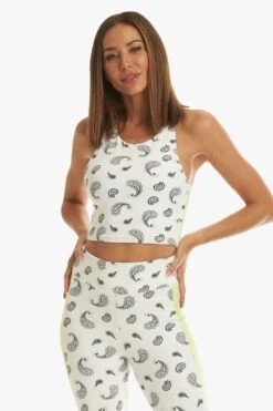 Bruna Supreme Blackout Sports Bra - Bandana White -Layer Outfit 15591497891914 3