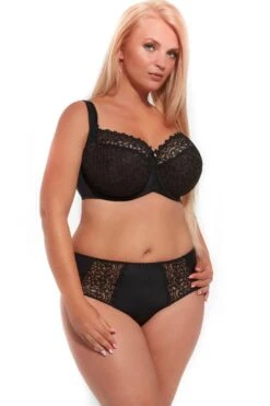 Kris Line Black Betty Full Coverage Soft Cup Bra In Bands 30 Through 40 -Layer Outfit 15693585285219 2