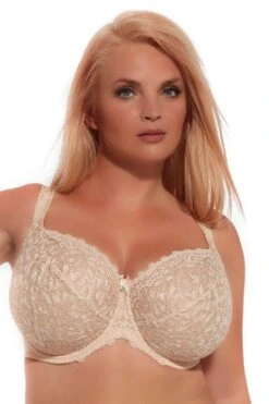 Kris Line Nude Betty Soft Cup Bra In Bands 30 Through 40