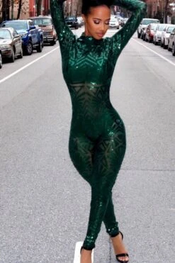 Vegas Sequin Jumpsuit