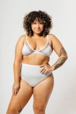 Contrast Bra In Concrete -Layer Outfit 15813997690964 2