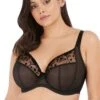 EL4380JET Charley UW Plunge Bra |JET| -Layer Outfit 16058419413105 1