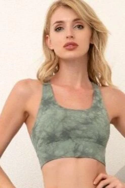 *NEW* Tie Dye Sports Bra -Layer Outfit 16099511926831 6