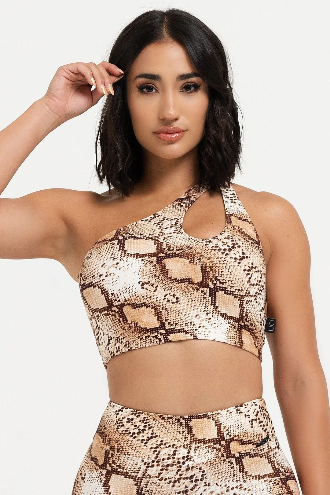 Rattlesnake One Shoulder Bra 3 Rattlesnake One Shoulder Bra