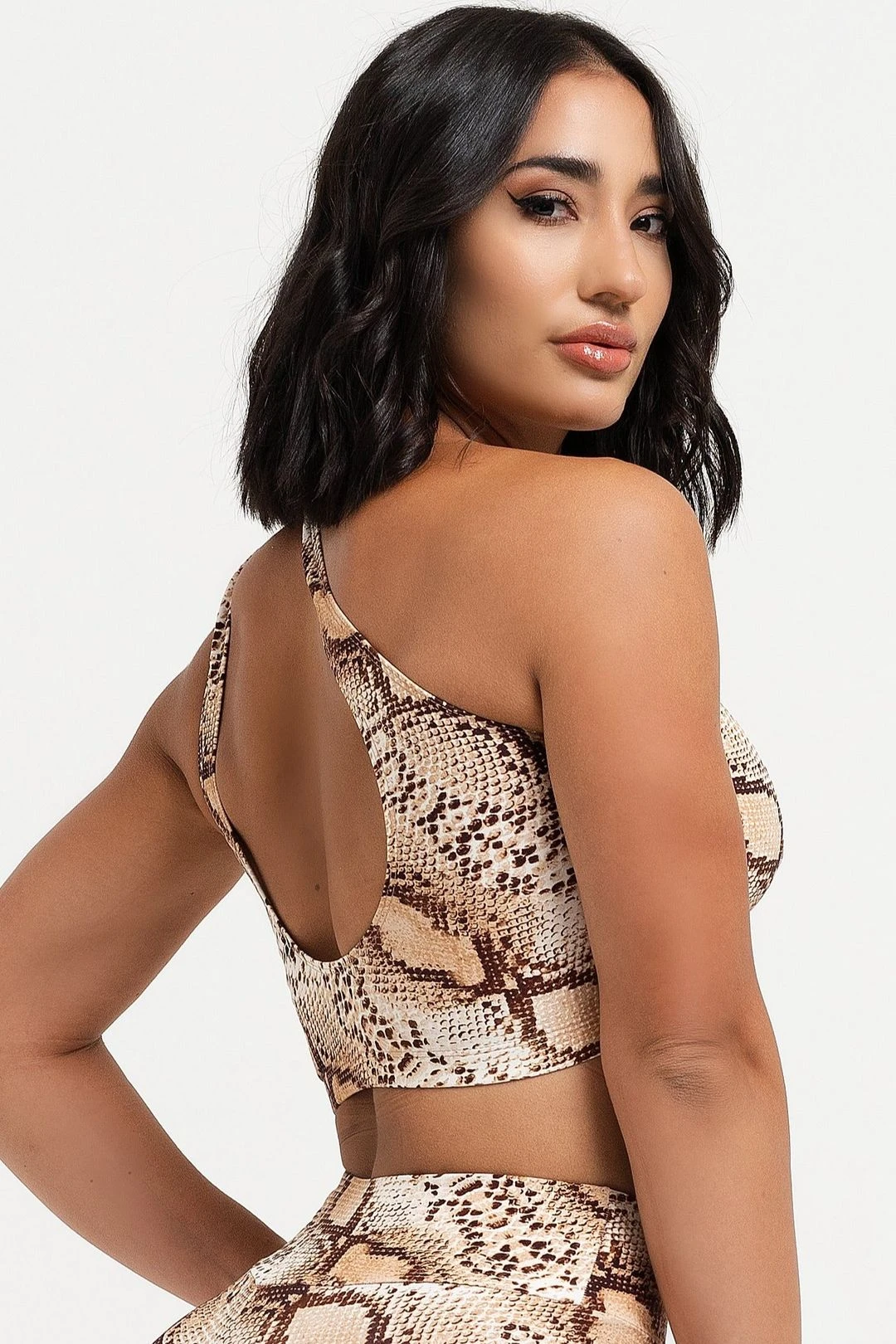 Rattlesnake One Shoulder Bra 4 Rattlesnake One Shoulder Bra - Image 2