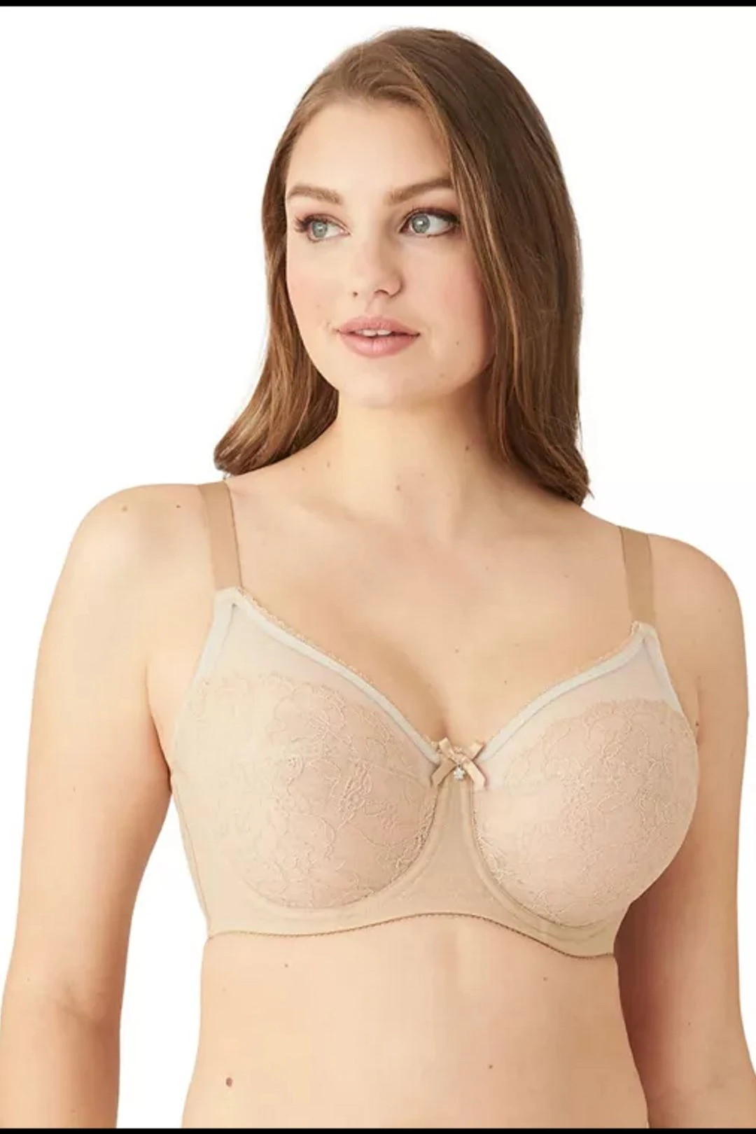 855186 Retro Chic Full Figure Underwire Bra |TOAST| (TO) 4 855186 Retro Chic Full Figure Underwire Bra |TOAST| (TO) - Image 2