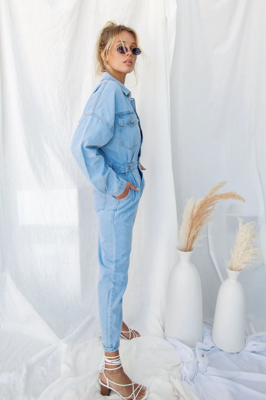 Hendrix Denim Jumpsuit 8 Hendrix Denim Jumpsuit - Image 6