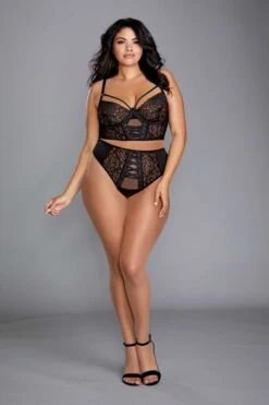 Plus Size Jet Bra Set