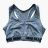 SNKR HEAD Grey Sports Bra -Layer Outfit 16695541825597 1