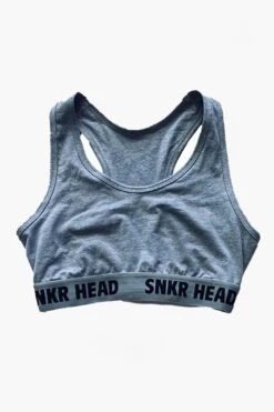 SNKR HEAD Grey Sports Bra