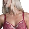 Red Ava See-Thru Lace Bra 2 Red Ava See-Thru Lace Bra -Layer Outfit 16696967528547 1