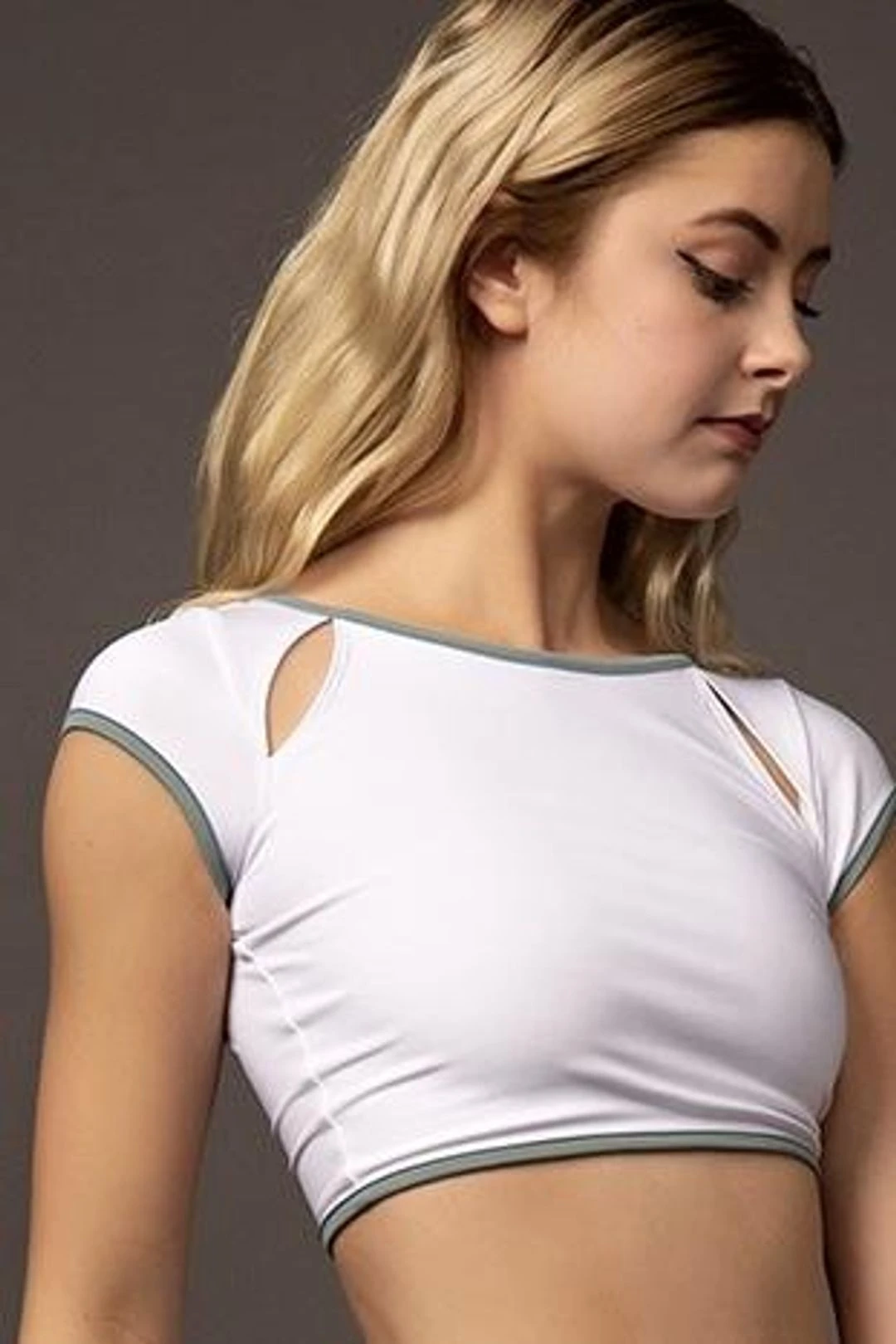 Emmerson Crop Top - Cloud 6 Emmerson Crop Top - Cloud - Image 4