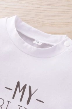 "My Siblings Have Paws" Cute Letters Bone Printed Long-sleeve Baby Jumpsuit -Layer Outfit 18719251234974 3