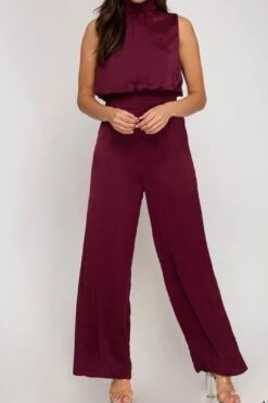 MERLOT JUMPSUIT