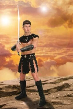 Warrior Belt Suede Wrap Skirt -Layer Outfit 22476374159 3