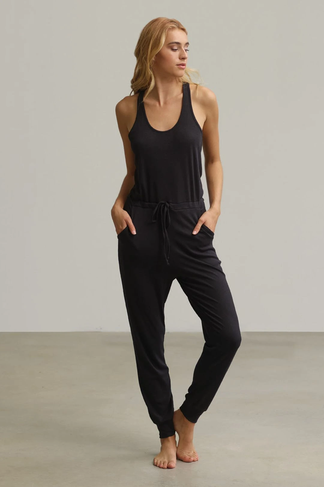 Sale: Luxury Rib Racerback Jumpsuit 6 Sale: Luxury Rib Racerback Jumpsuit - Image 4